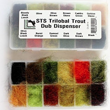 STS Trilobal Trout Dub Dispenser