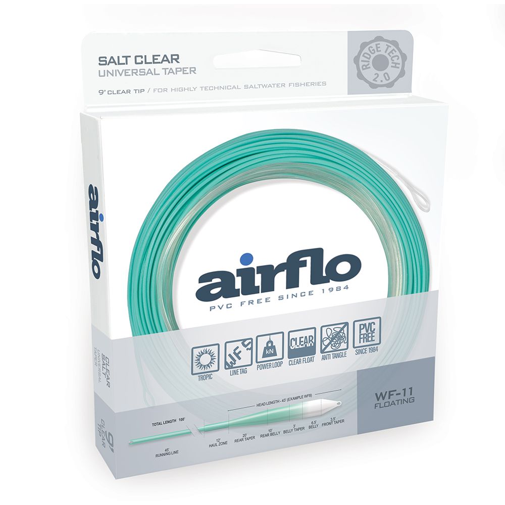 Airflo Superflo Ridge 2.0 Flats Universal 9ft Floating Clear Tip