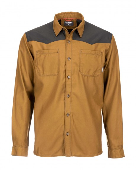 Simms Black's Ford Flannel Long Sleeve Shirt