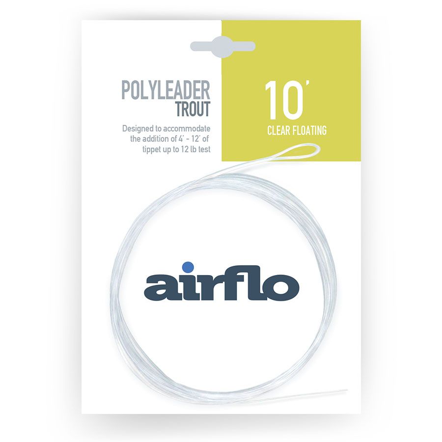 Airflo Spey Polyleader help deliver full turn-over of flies when using long  belly lines and long two-hand fly rods.