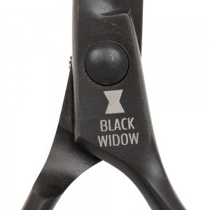 Dr. Slick Black Widow Bent Shaft Scissors