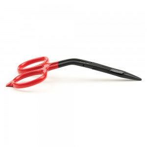 Dr. Slick Black Widow Bent Scissor Clamps 6"