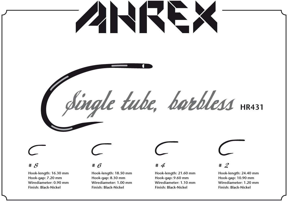 Ahrex HR431 Single Tube Hooks