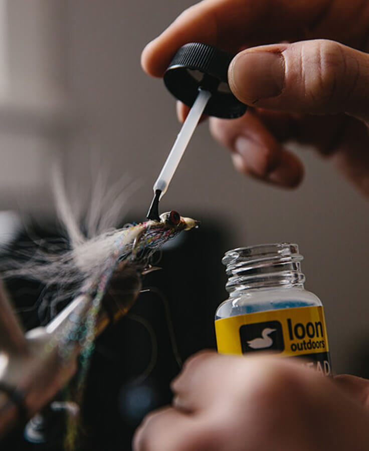 Loon Hard Head Fly Finish