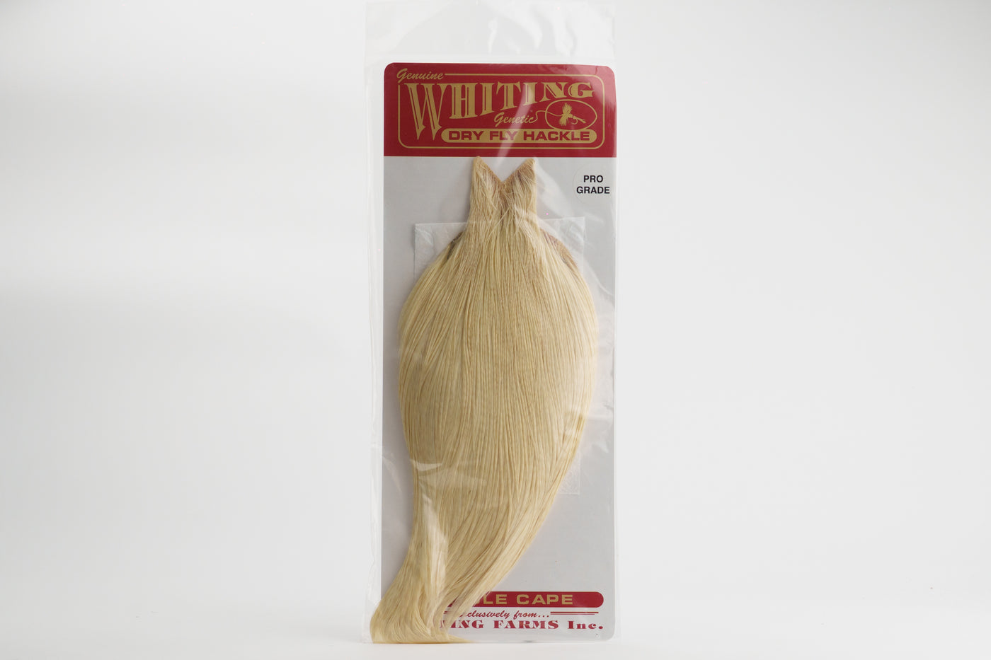 Whiting Farms Pro Grade Dry Fly Hackle Rooster Cape