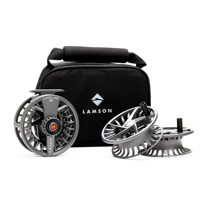 Lamson Liquid S HD Fly Reel & Spools 3-Pack