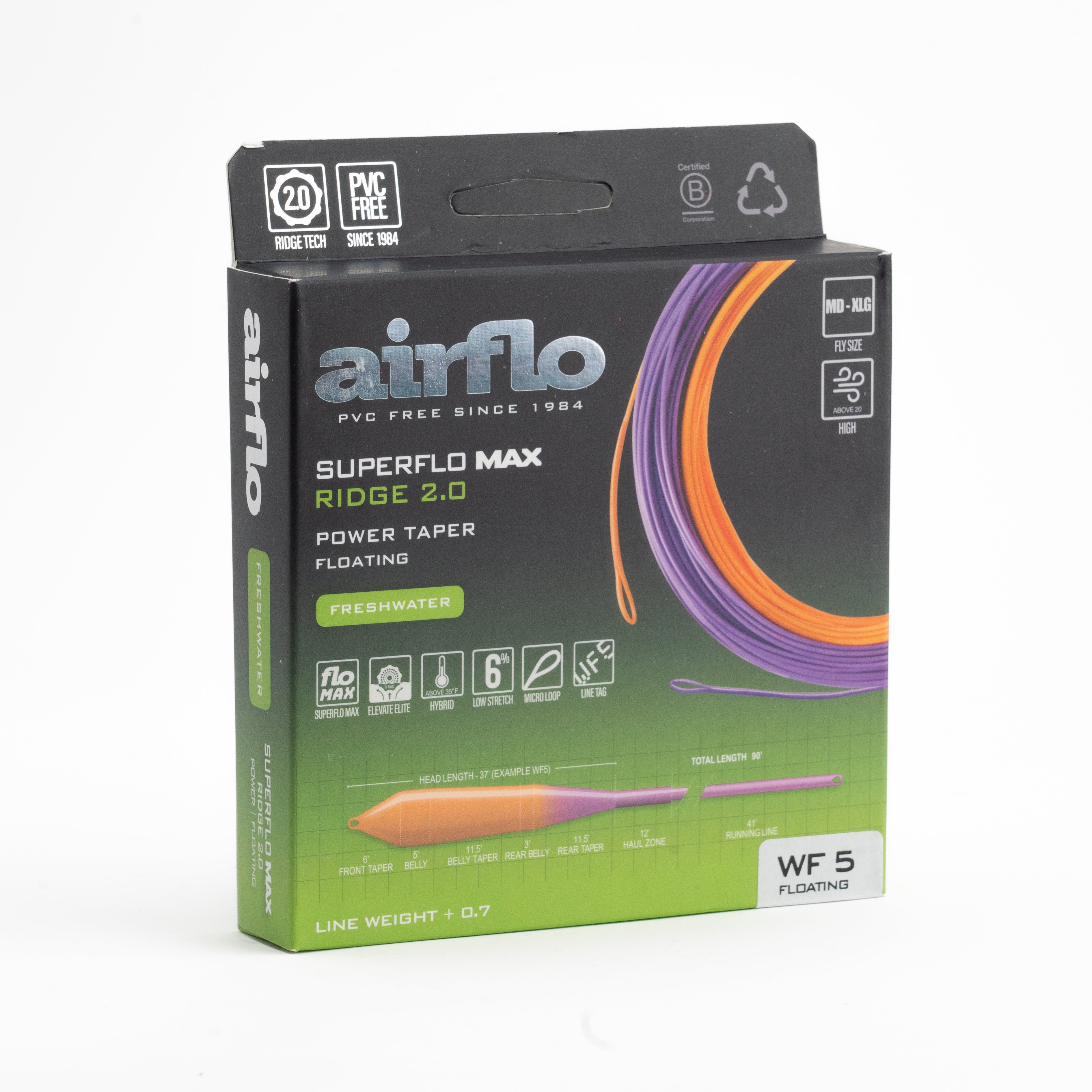 Airflo Superflo Max Ridge 2.0 Power Taper Fly Line – Bow River Troutfitters