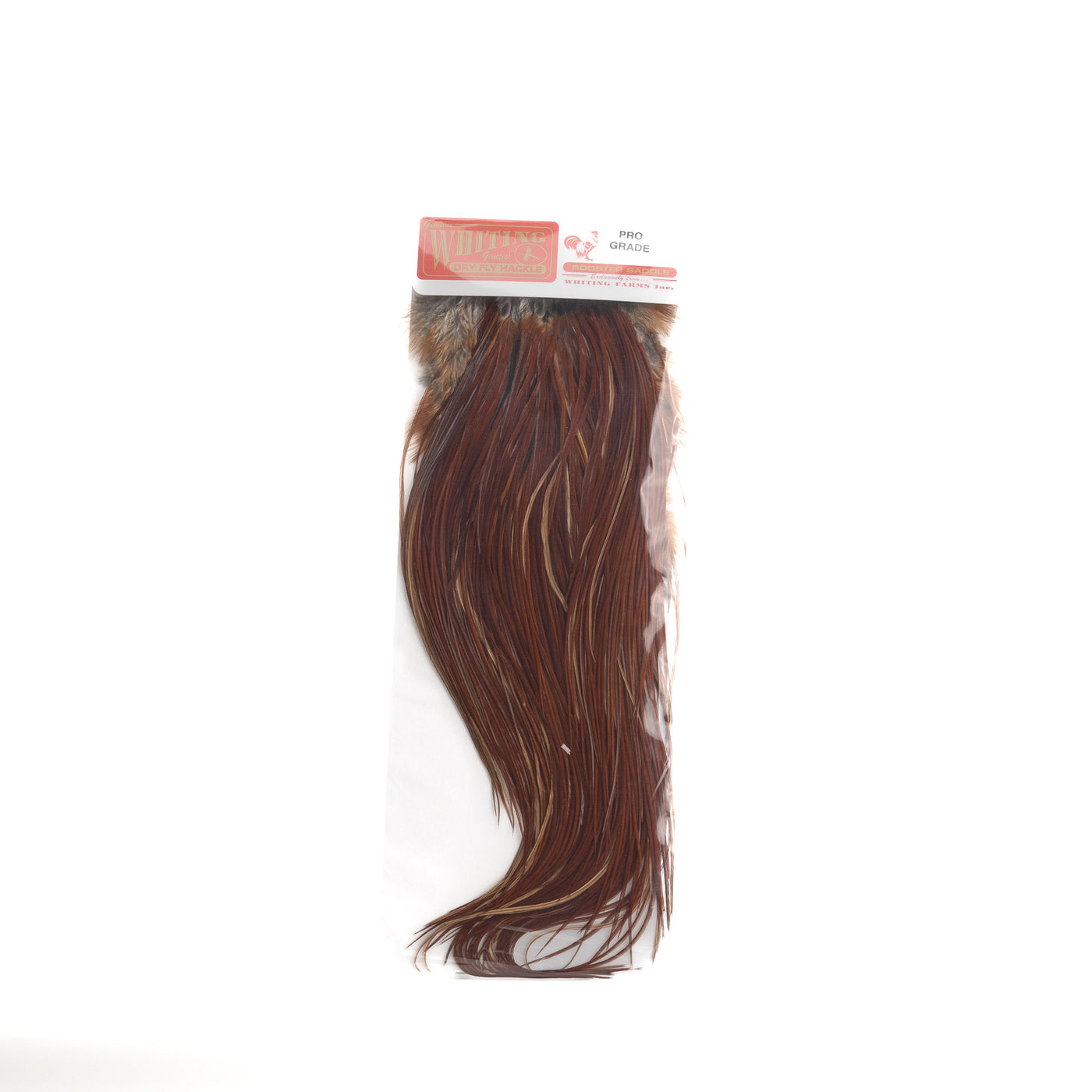 Whiting Farms Pro Grade Dry Fly Hackle Rooster Saddle