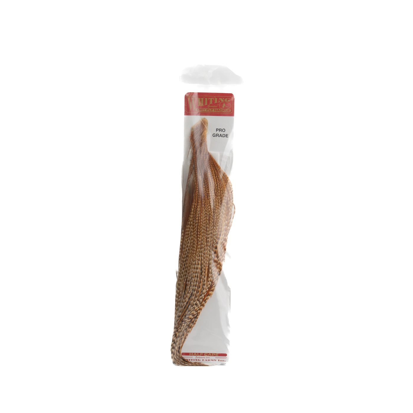 Whiting Farms Pro Grade Dry Fly Hackle 1/2 Rooster Cape
