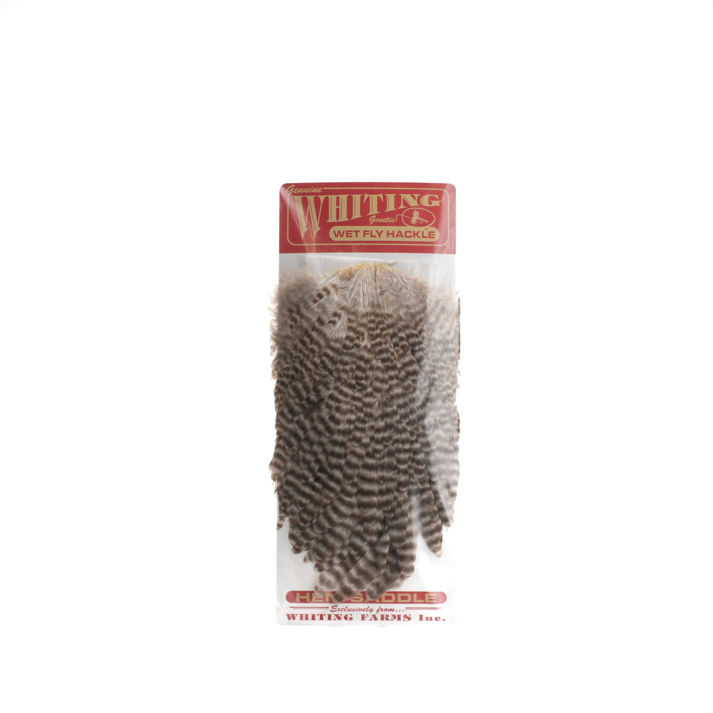 Whiting Farms Genetic Wet Fly Hackle Hen Saddle