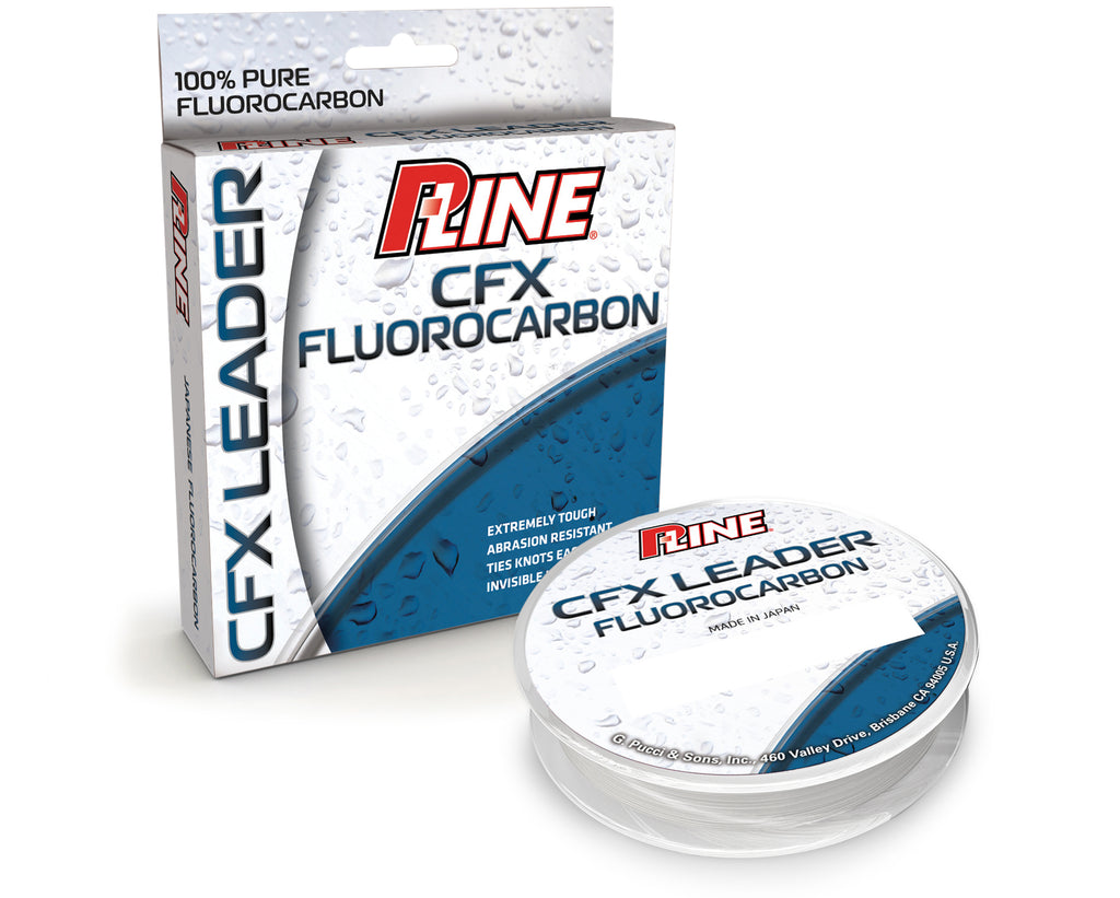 P-Line CFX Fluorocarbon Leader Material Fishing Spool (27-Yard, 30-Pound)