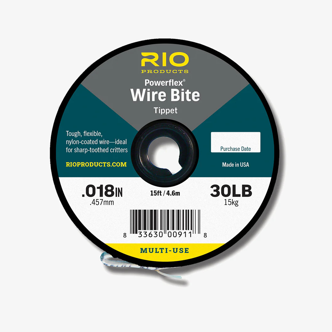 RIO Powerflex Wire Bite Tippet (Guide Spool)