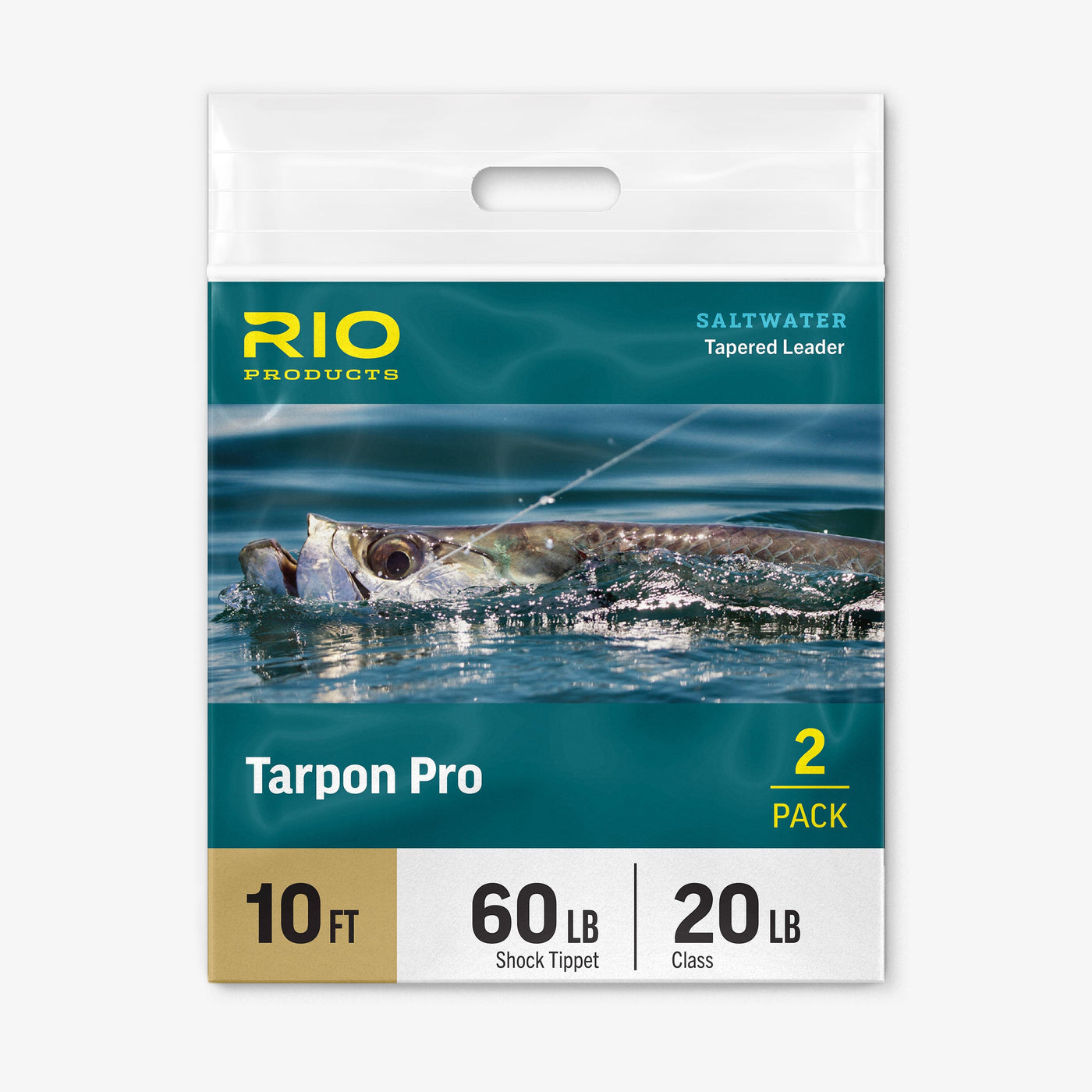 RIO Tarpon Pro 10' Leader 2 Pack