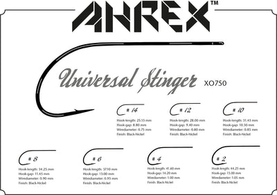 Ahrex XO750 Universal Stinger Hook