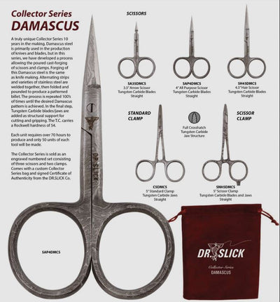 Dr. Slick "LIMITED EDITION" Damascus Tying Tool Set