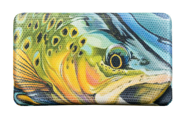 Traction EVA Foam Fly Box - Trout Print