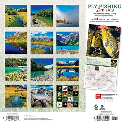 Fly Fishing Dreams Calendar 2024
