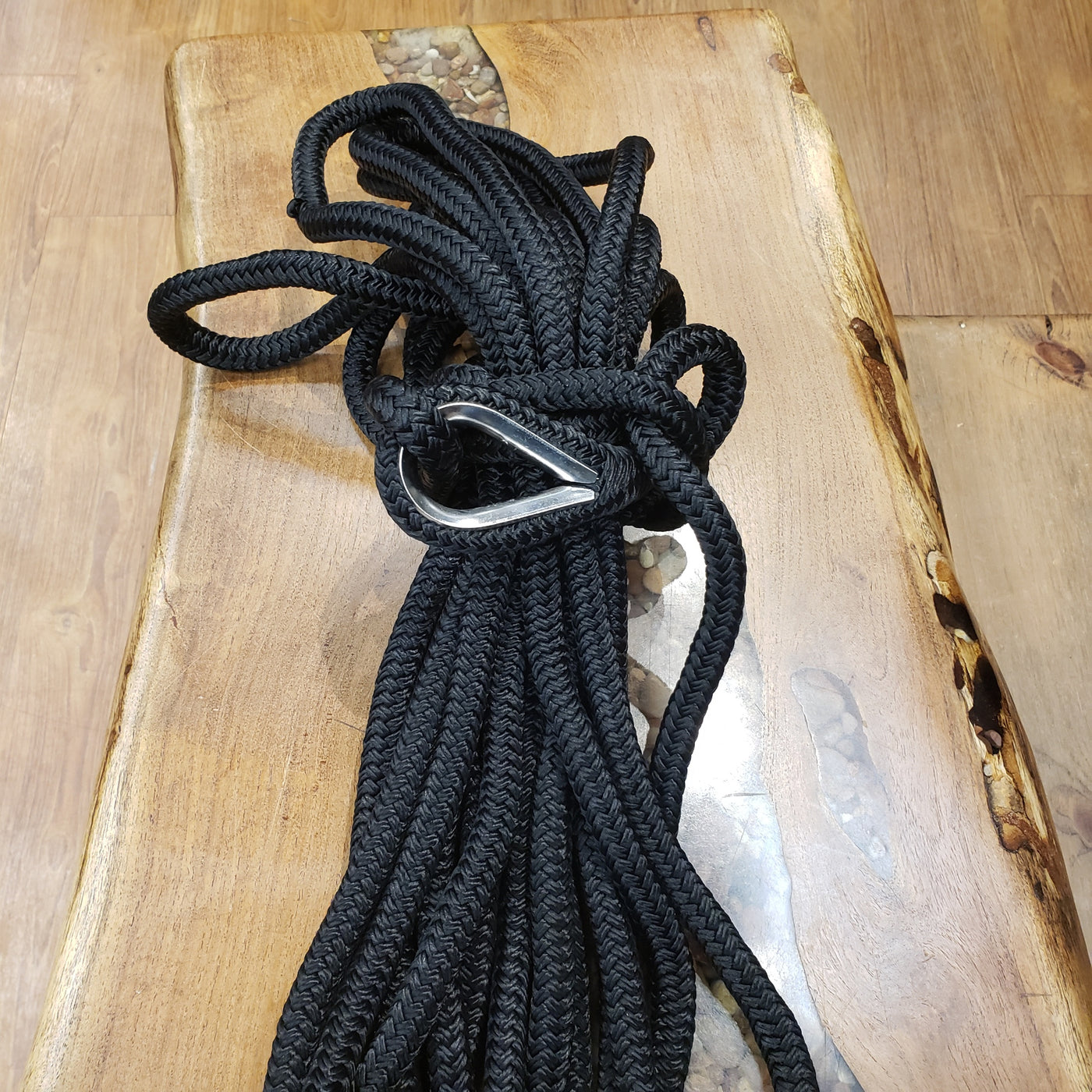 Anchor Rope 50' - 1/2" - Black