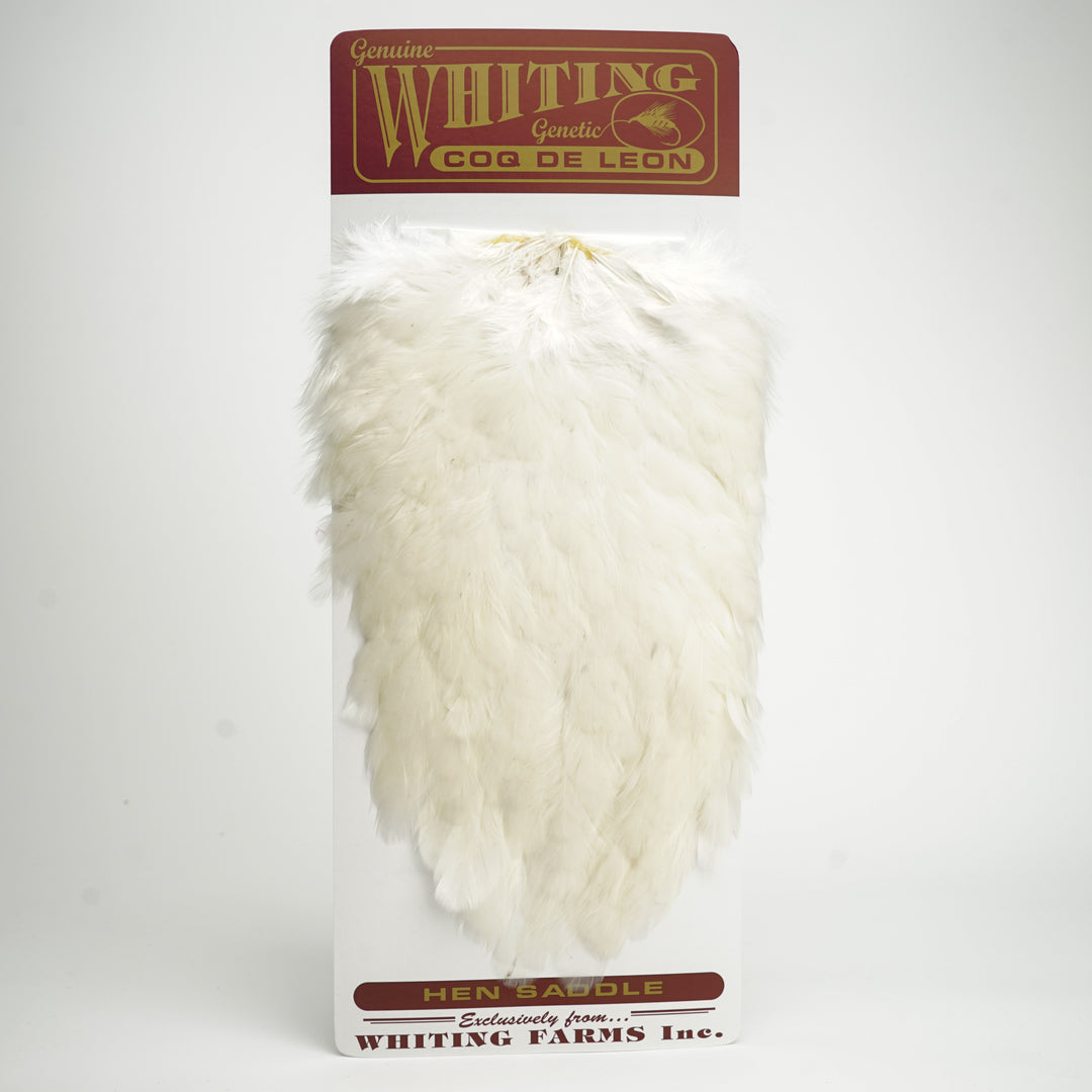 Whiting Farms Coq De Leon Hen Saddle – Bow River Troutfitters