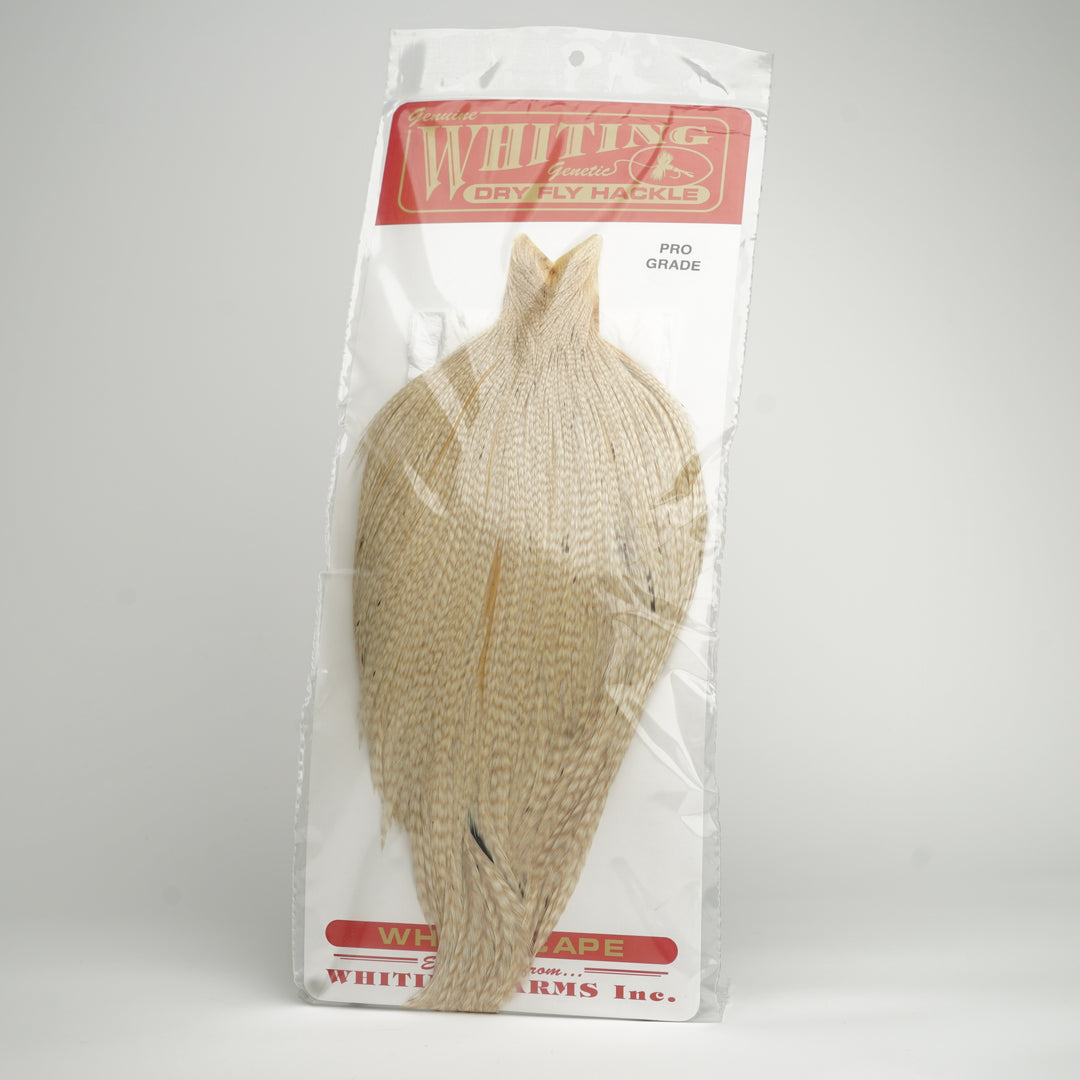 Whiting Farms Pro Grade Dry Fly Hackle Rooster Cape – Bow River