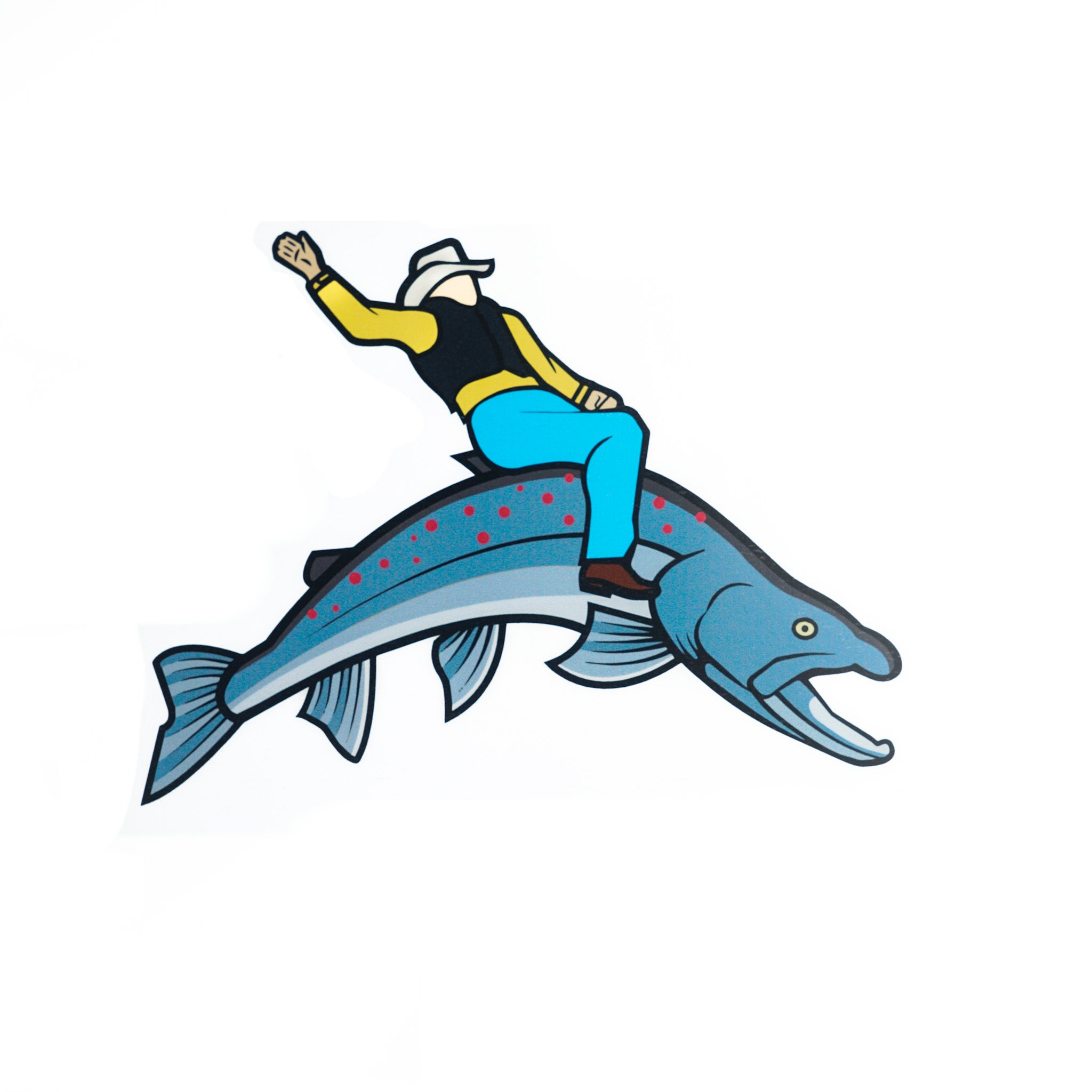 Cowboy Trail Rodeo Sticker – Bow River Troutfitters