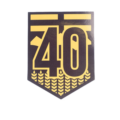 Highway 40 Shield Sticker