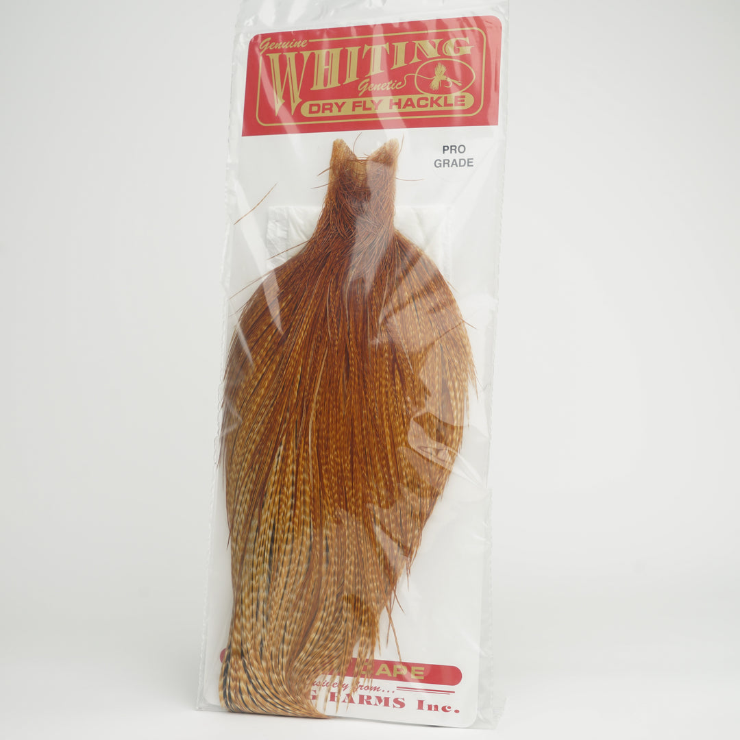 Whiting Farms Pro Grade Dry Fly Hackle Rooster Cape – Bow River