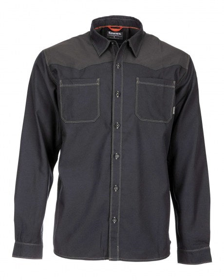 Simms Black's Ford Flannel Long Sleeve Shirt