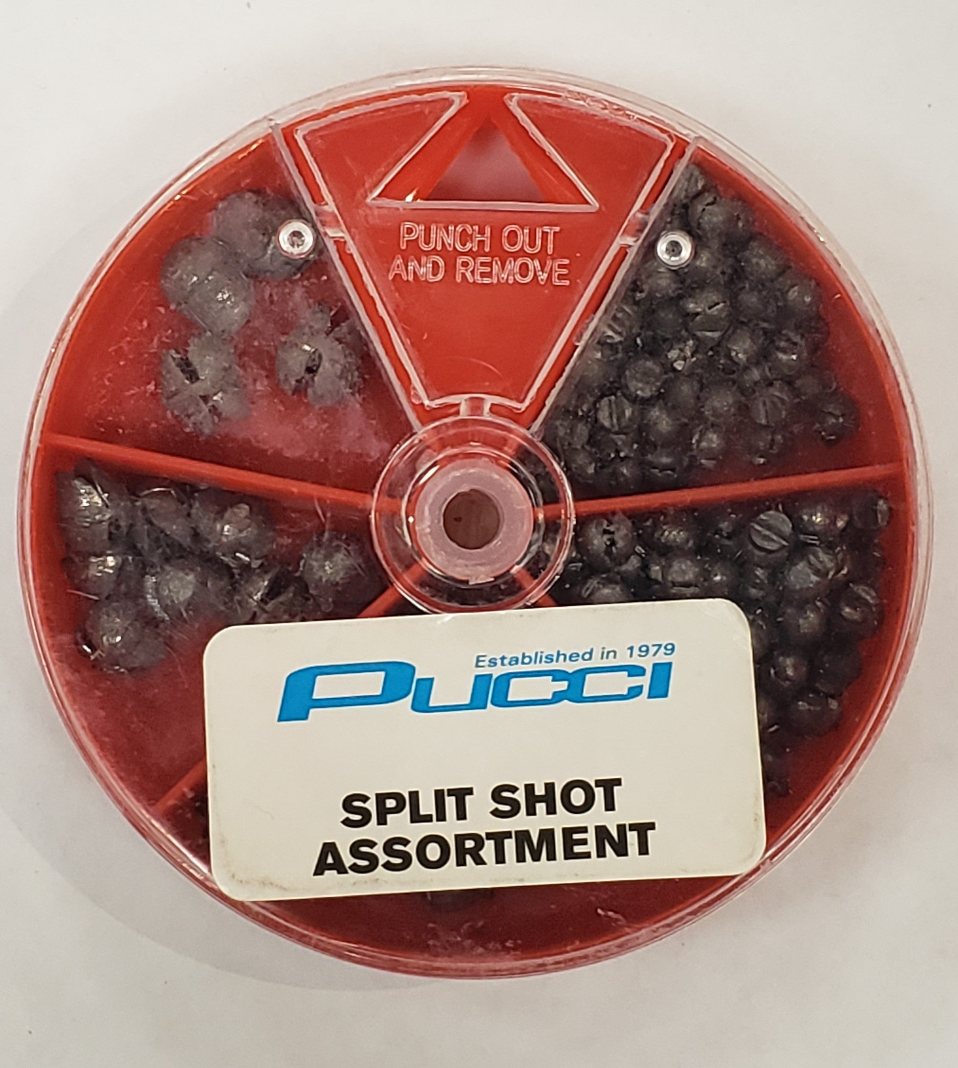 Pucci Assorted Split Shot Sinkers – Bow River Troutfitters